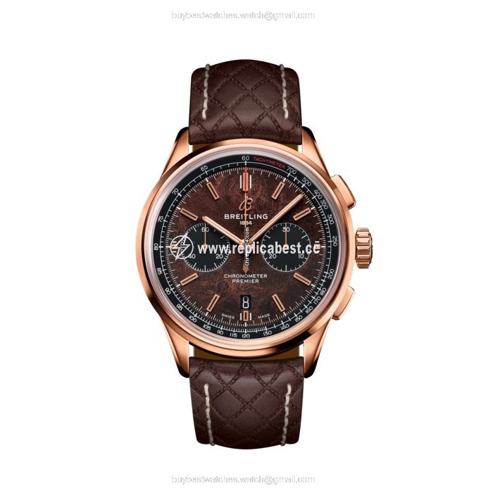 Breitling for Bentley Mens watch Unisex Automatic Red gold RB01181A1Q1X1