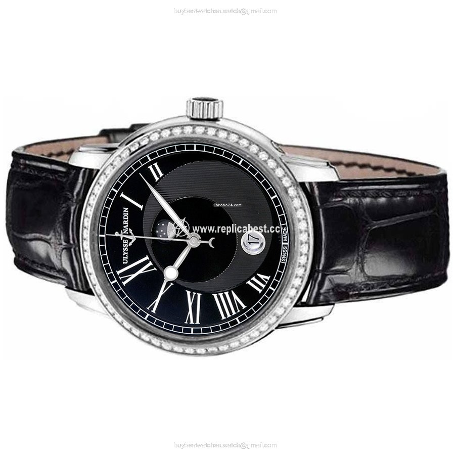 Ulysse Nardin Classico Luna Mens watch Unisex Automatic Steel 8293-122B-2 422