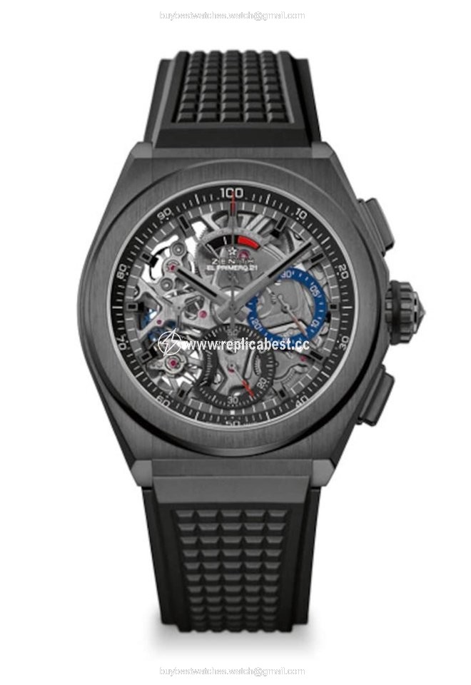 Zenith Defy El Primero Mens watch Unisex Automatic Ceramic 49.9000.9004 78.R782