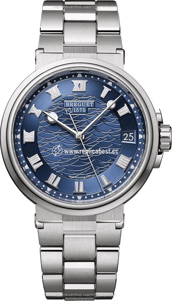 Breguet Marine Mens watch Unisex Automatic White gold 5517bb y2 bz0