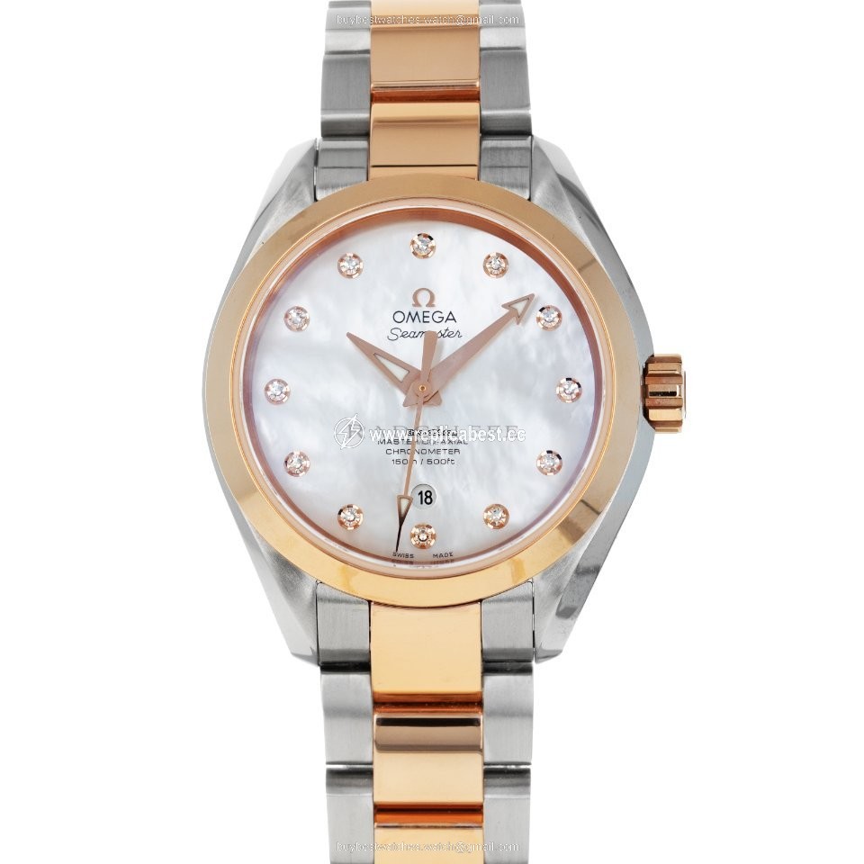 Omega Seamaster Aqua Terra Womens watch Automatic Gold Steel 231.20.34.20.55.001