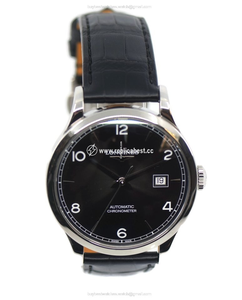 Longines Record Mens watch Unisex Automatic Steel L2.821.4.56.6