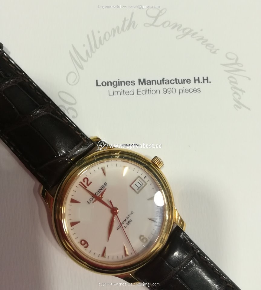 Longines Mens watch Unisex Automatic Yellow gold L2.630.6