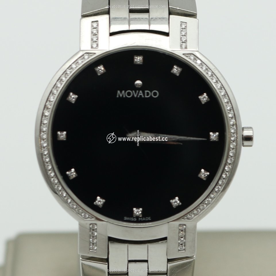 Movado Faceto Womens watch Quartz Steel Movado Faceto