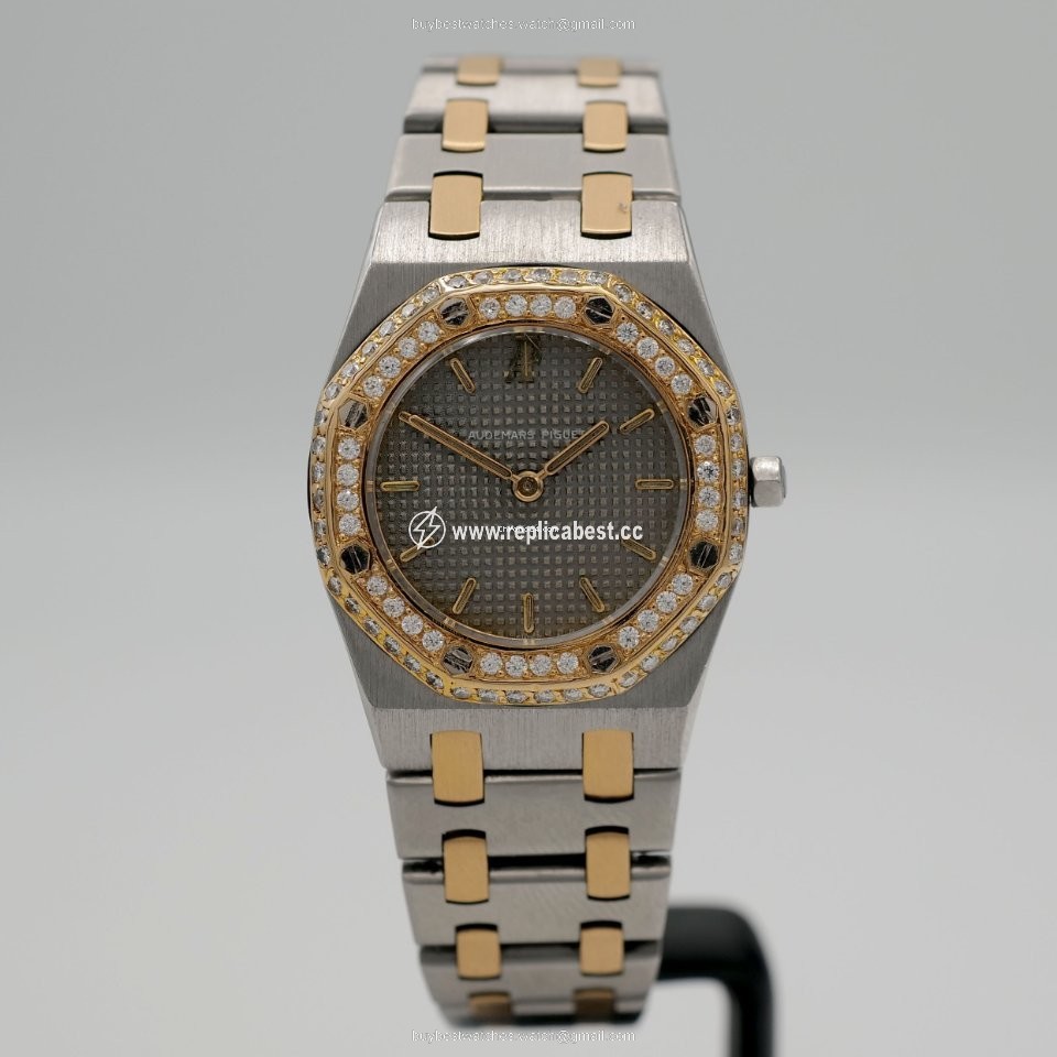 Audemars Piguet Royal Oak Lady Womens watch Quartz Gold Steel 6007SA