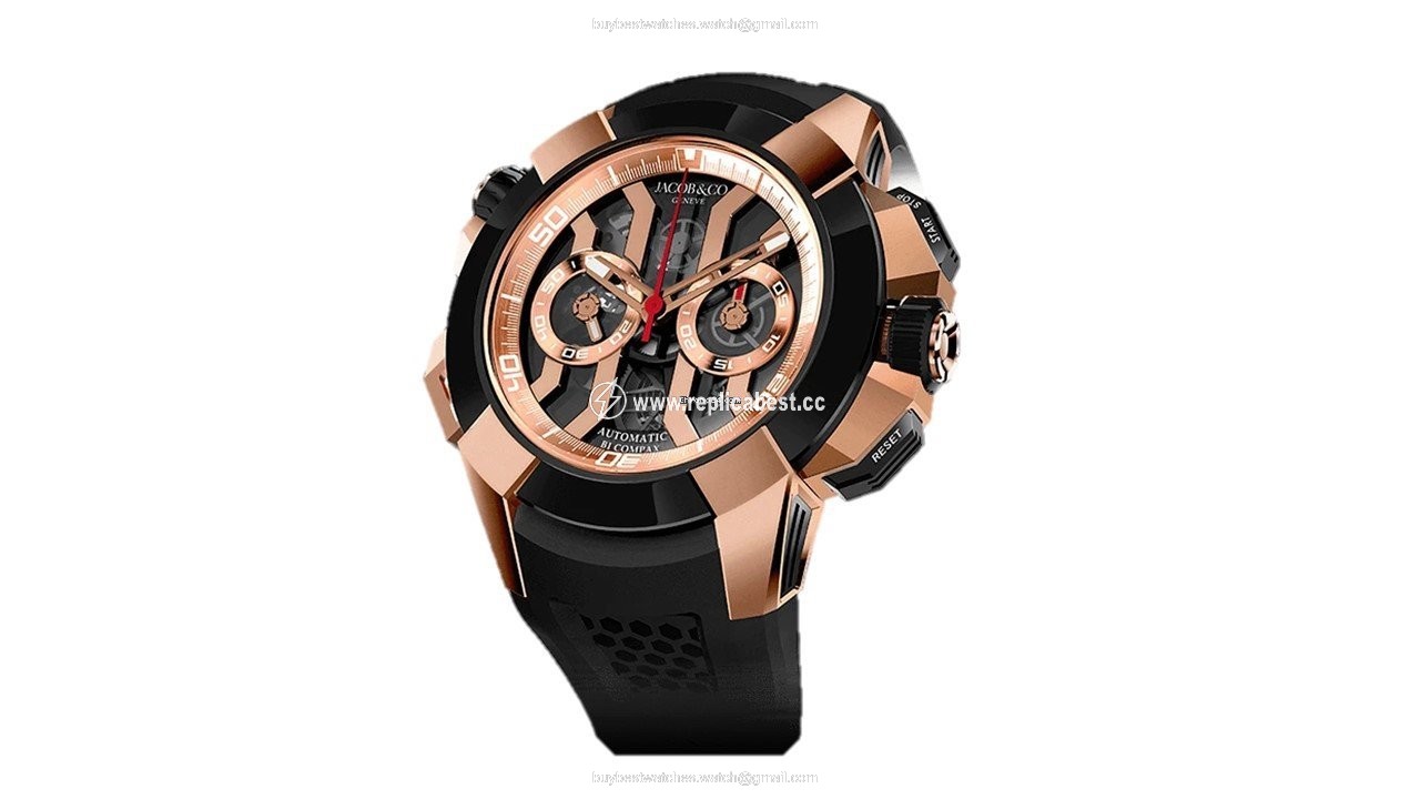 Jacob & Co. Mens watch Unisex Automatic Rose gold EC311.42.PD.BN.A