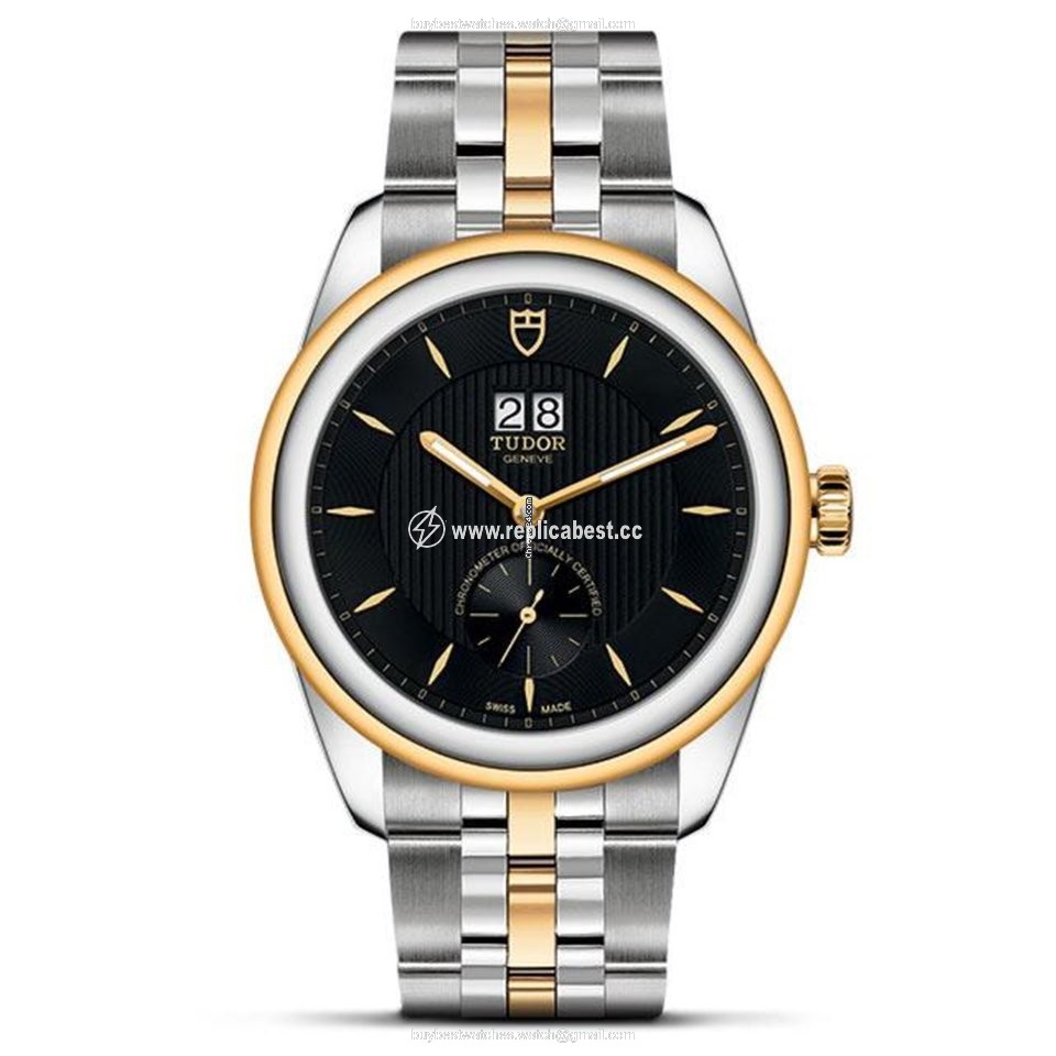 Tudor Glamour Double Date Mens watch Unisex Automatic Gold Steel M57103-0002