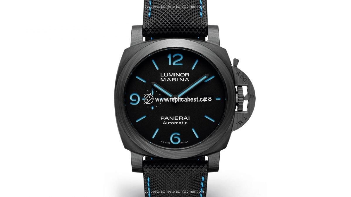 Panerai Mens watch Unisex Automatic Carbon PAM 01661