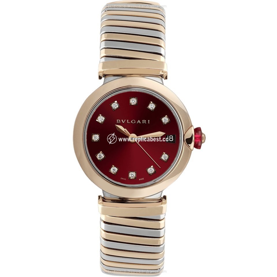 Bulgari Lucea Womens watch Automatic Gold Steel 103123 LU33C9SPGD 11.T