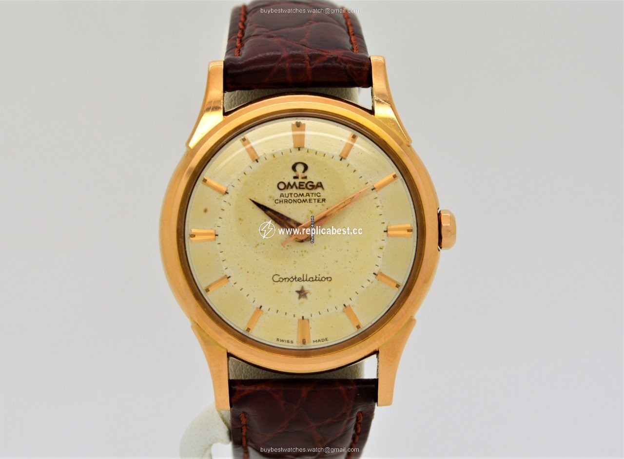 Omega Constellation Mens watch Unisex Automatic Rose gold 14381