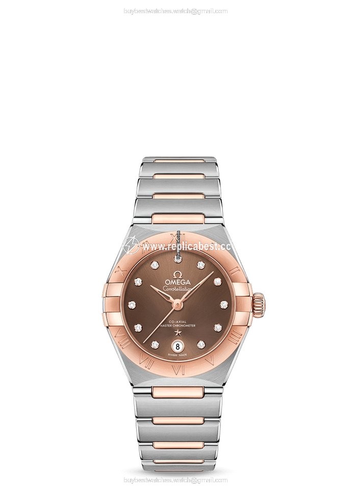 Omega Constellation Womens watch Automatic Gold Steel 131.20.29.20.63.001