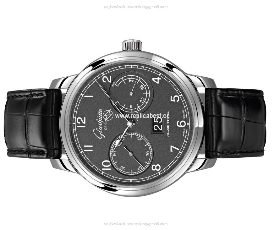 Glashutte Original Senator Observer Mens watch Unisex Automatic Steel 100-14-02-02-04