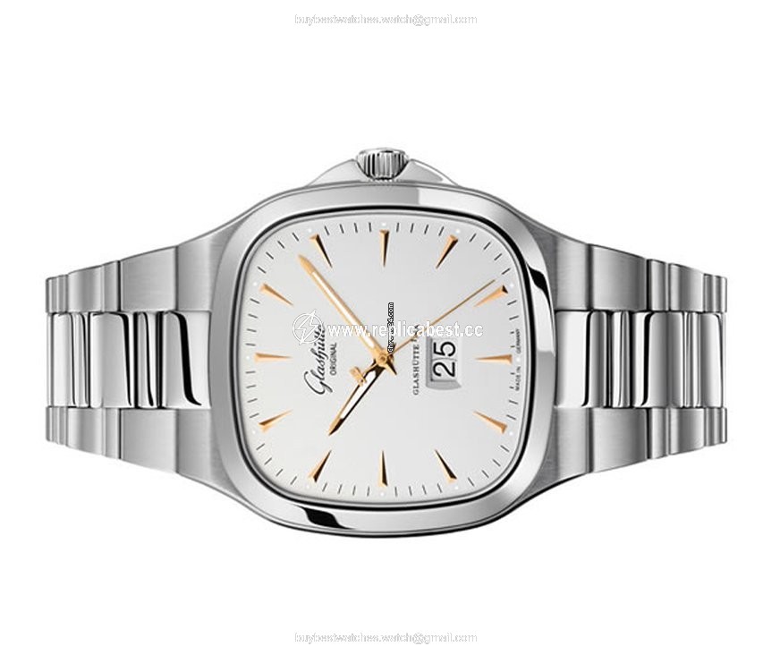 Glashutte Original Seventies Panorama Date Mens watch Unisex Automatic Steel 39-47-11-12-14