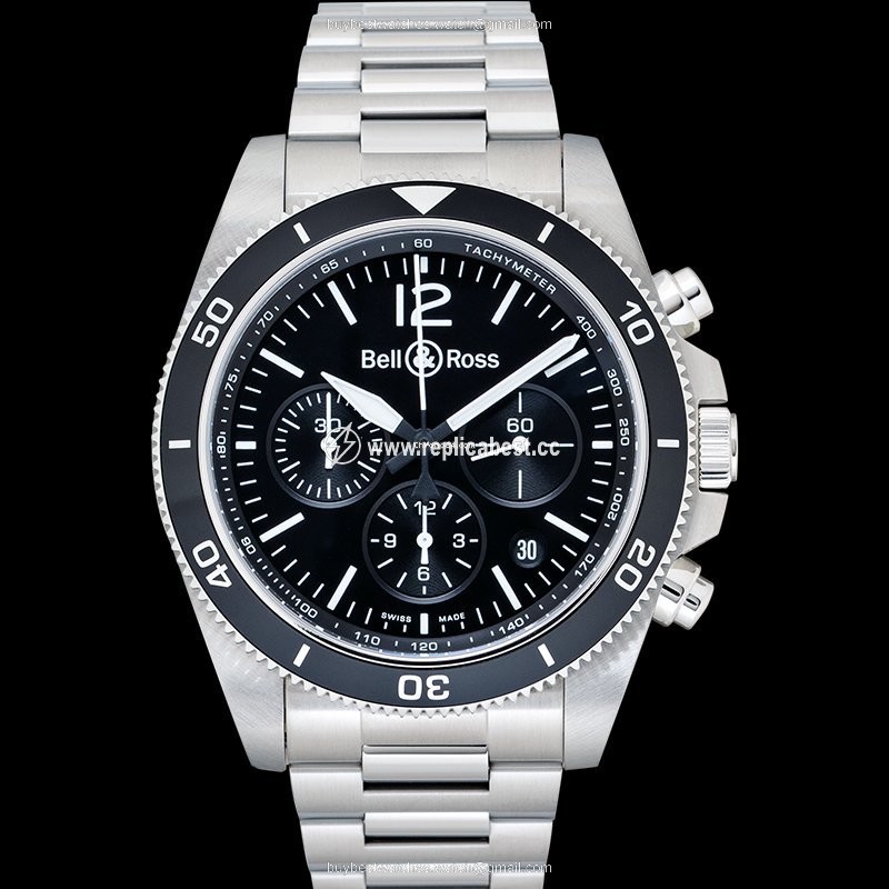 Bell & Ross BR V3 Mens watch Unisex Automatic Steel BRV394-BL-ST SST