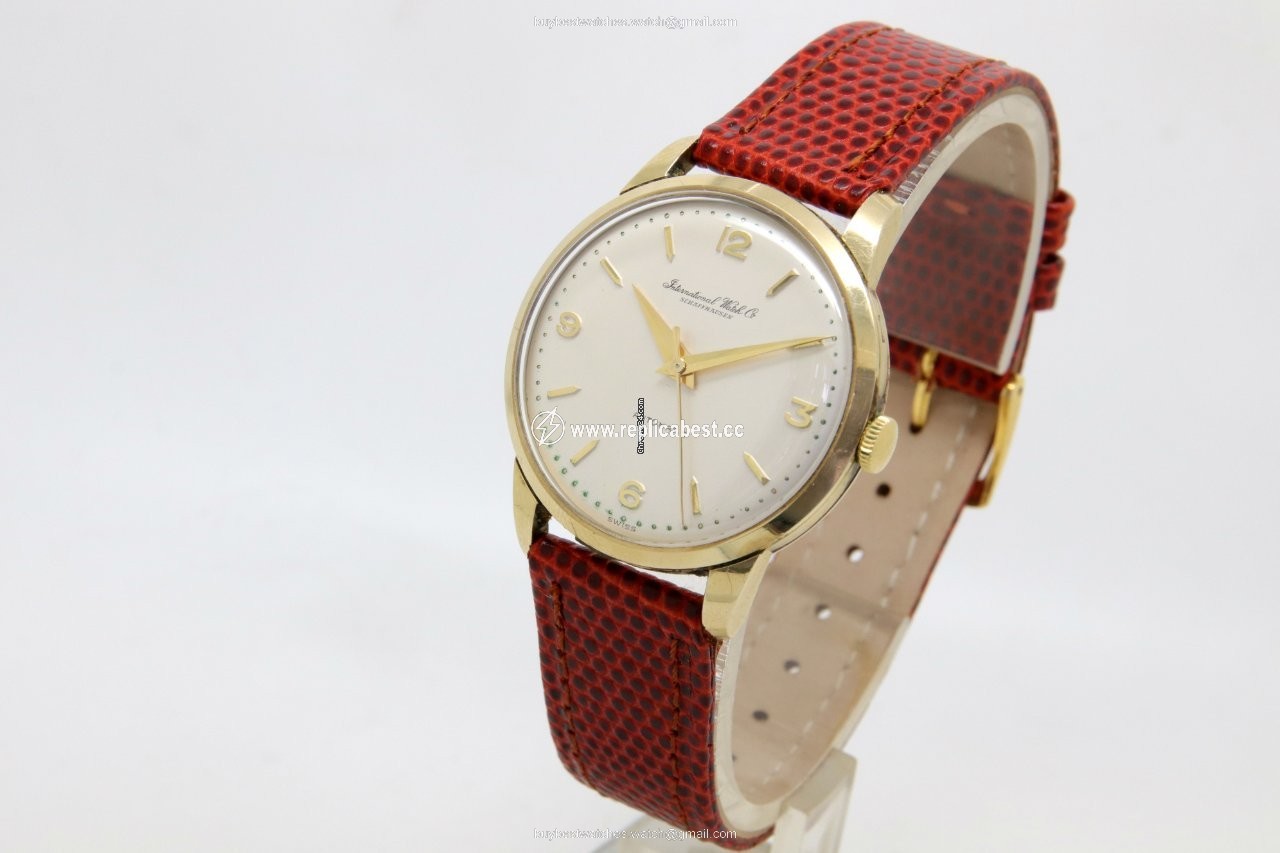 IWC Mens watch Unisex Automatic Yellow gold 853
