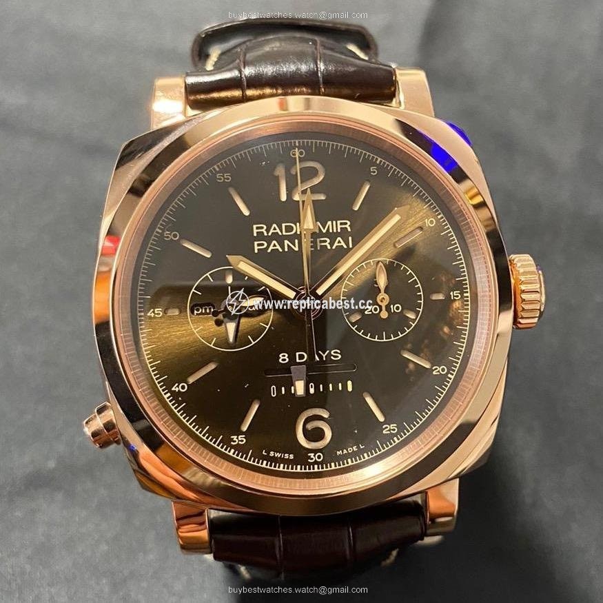 Panerai Special Editions Mens watch Unisex Manual winding Rose gold PAM00502