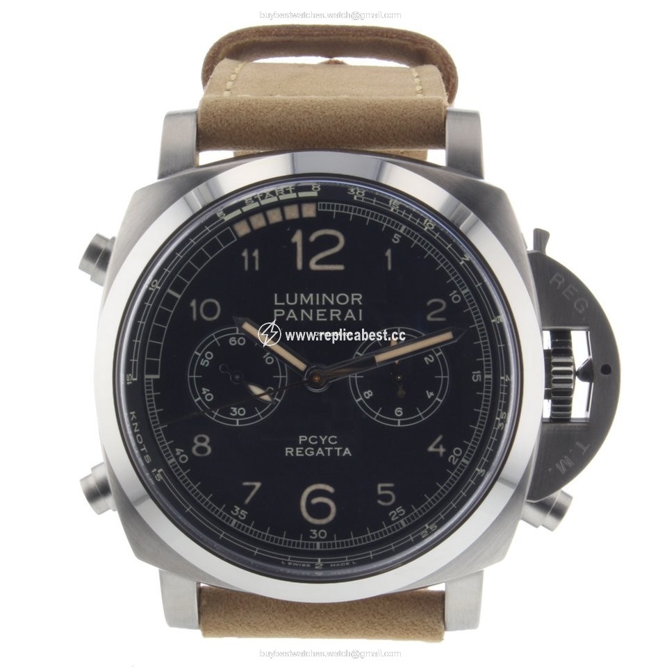 Panerai Luminor 1950 Regatta 3 Days Chrono Flyback Mens watch Unisex Automatic Titanium PAM00652