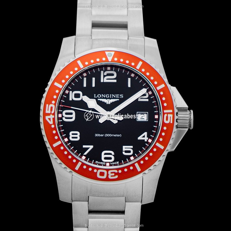 Longines HydroConquest Mens watch Unisex Quartz Steel L36894596