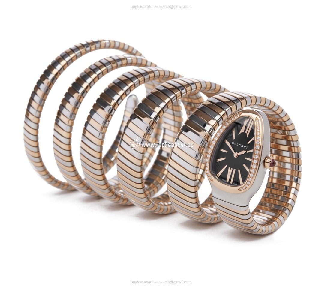 Bulgari Serpenti Womens watch Quartz Gold Steel 102621