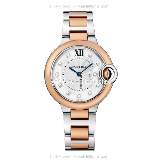Cartier Ballon Bleu 33mm Womens watch Automatic Steel W3BB0006