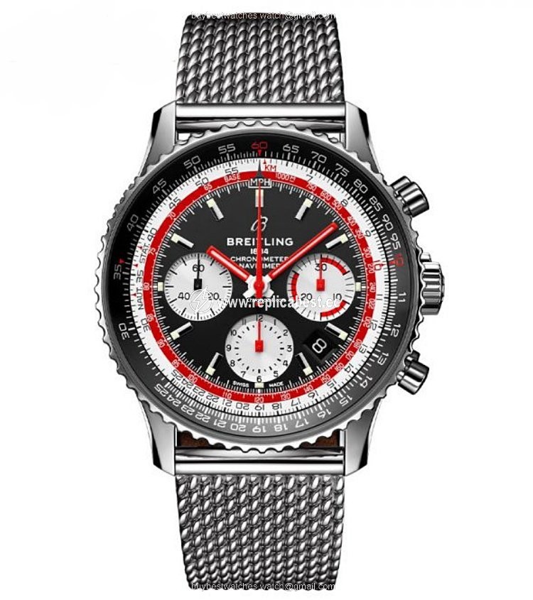 Breitling Navitimer 1 B01 Chronograph 43 Mens watch Unisex Automatic Steel AB01211B1B1A1