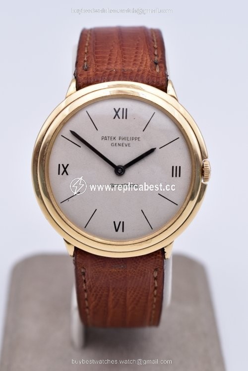 Patek Philippe Calatrava Mens watch Unisex Manual winding Yellow gold 2501