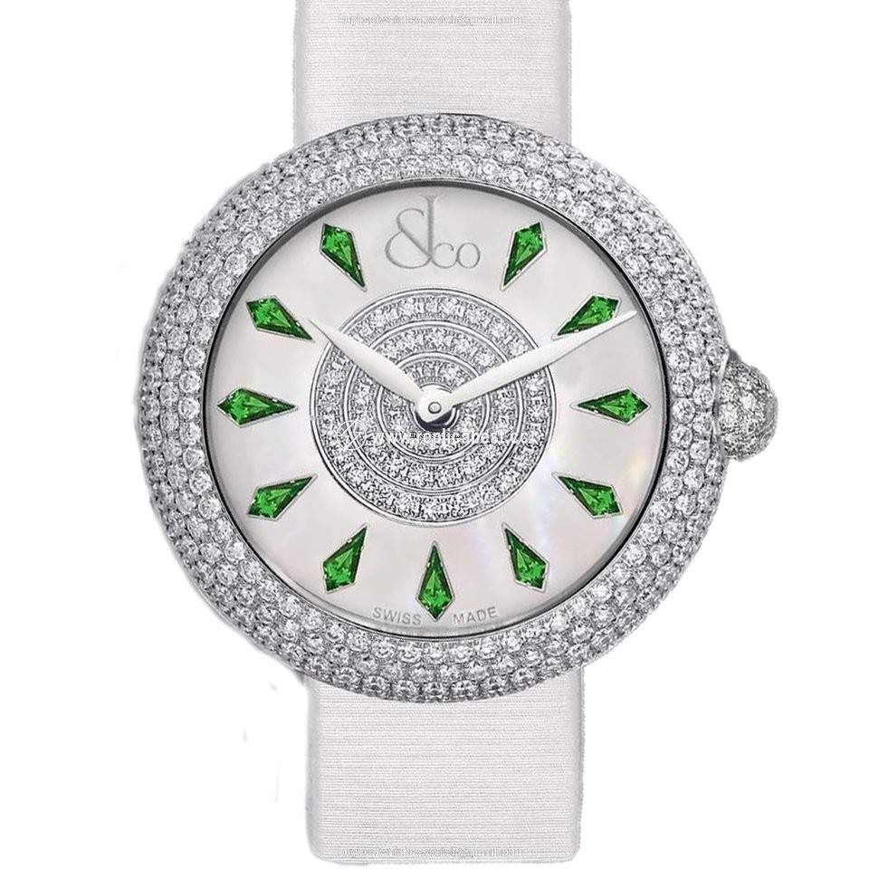 Jacob & Co. Womens watch Quartz Steel BQ030.10.RH.KD.A