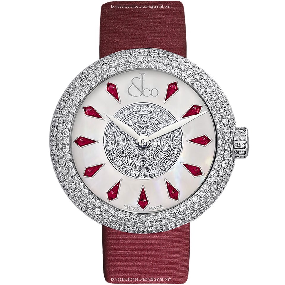 Jacob & Co. Womens watch Quartz Steel BQ030.10.RH.KE.A