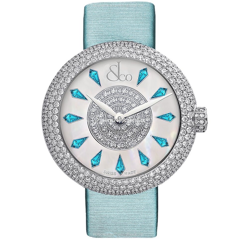 Jacob & Co. Womens watch Quartz Steel BQ030.10.RH.KG.A
