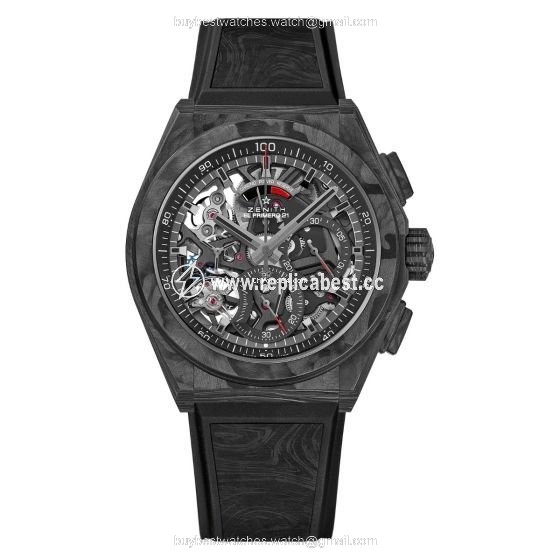 Zenith Defy El Primero Mens watch Unisex Automatic Carbon 10.9000.9004 96.R921