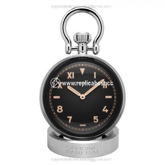 Panerai Table Clock Manual winding Steel PAM 00651