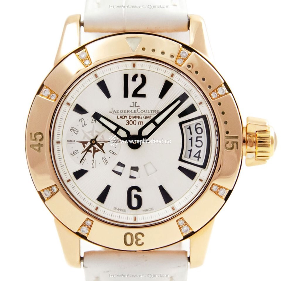 Jaeger-LeCoultre Master Compressor Diving GMT Womens watch Automatic Rose gold Q1892420