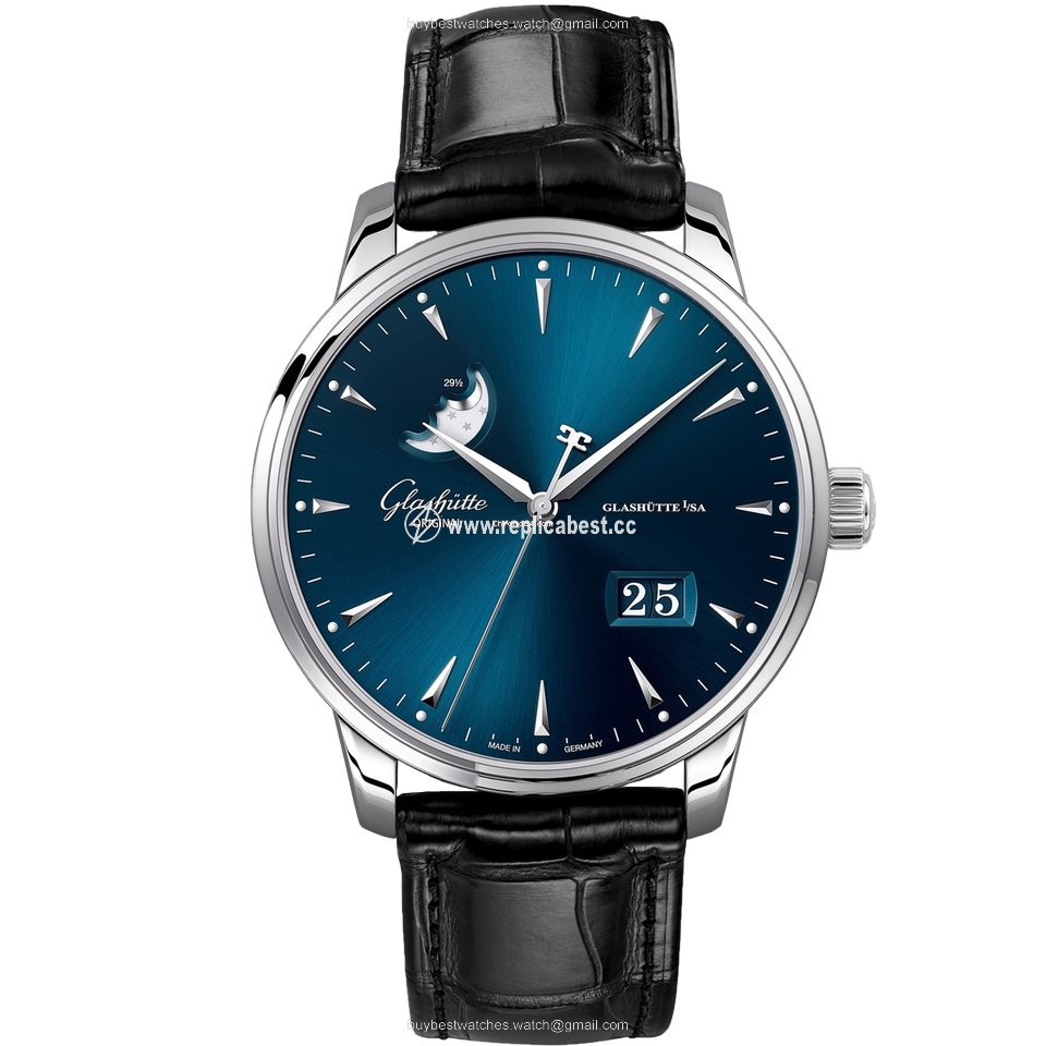 Glashutte Original Senator Excellence Mens watch Unisex Automatic Steel 1-36-04-04-02-01