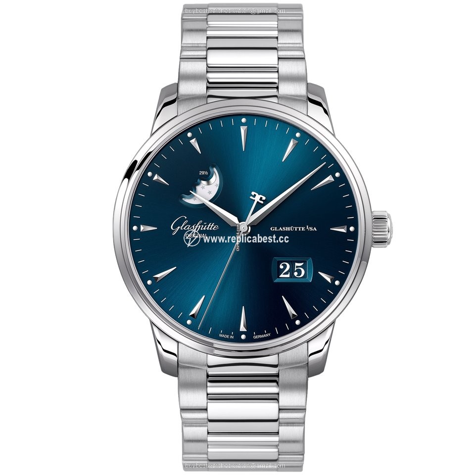 Glashutte Original Senator Excellence Mens watch Unisex Automatic Steel 1-36-04-04-02-70