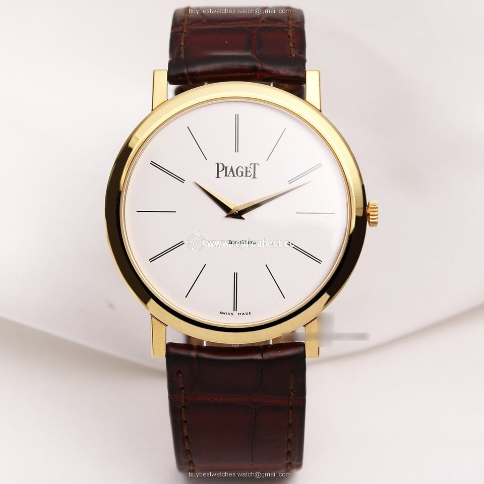 Piaget Altiplano Mens watch Unisex Manual winding Yellow gold P10175