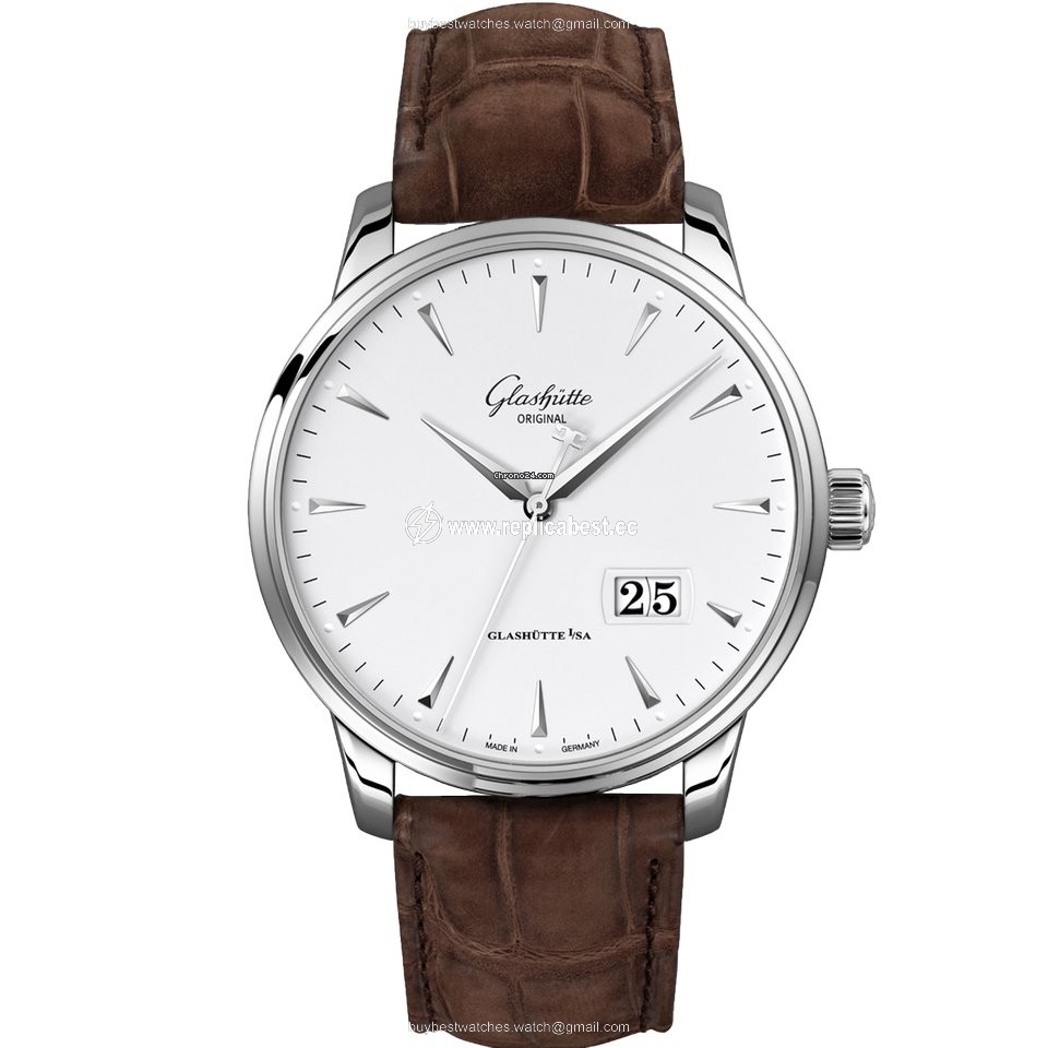 Glashutte Original Senator Excellence Mens watch Unisex Automatic Steel 1-36-03-05-02-02