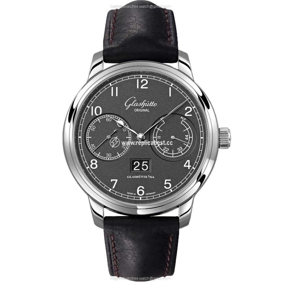 Glashutte Original Senator Observer Mens watch Unisex Automatic Steel 100-14-02-02-05