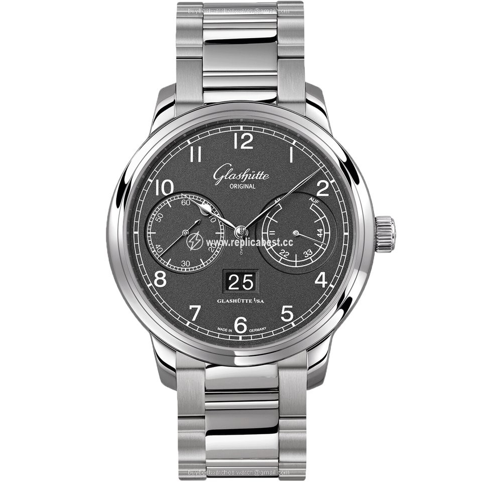 Glashutte Original Senator Observer Mens watch Unisex Automatic Steel 100-14-02-02-14