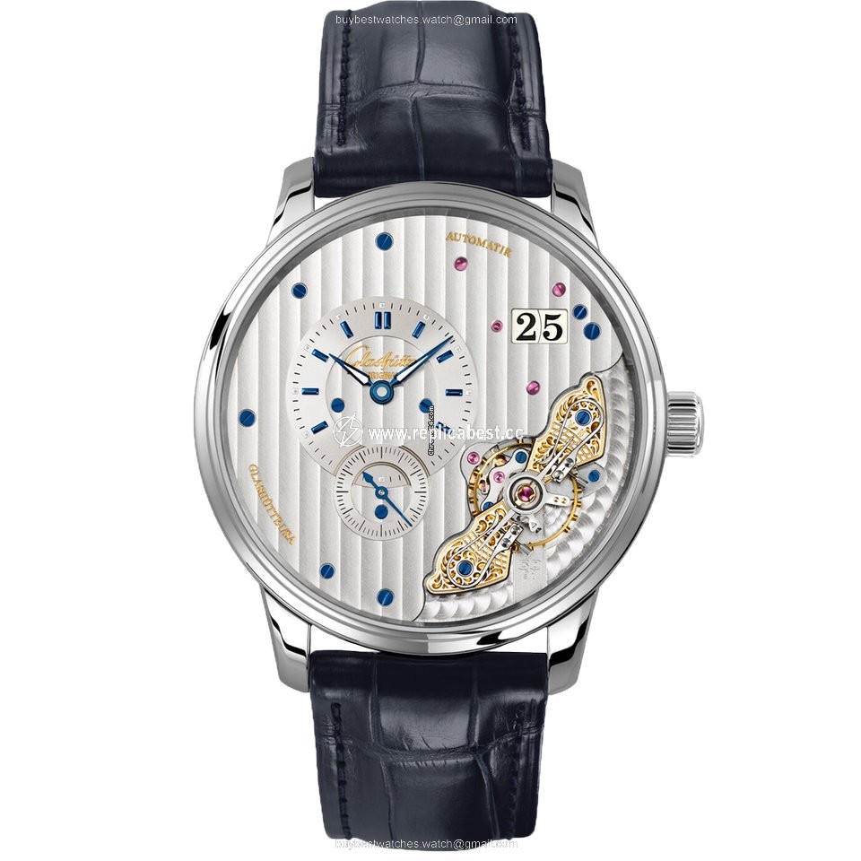 Glashutte Original PanoMaticInverse Mens watch Unisex Automatic Steel 1-91-02-02-02-30