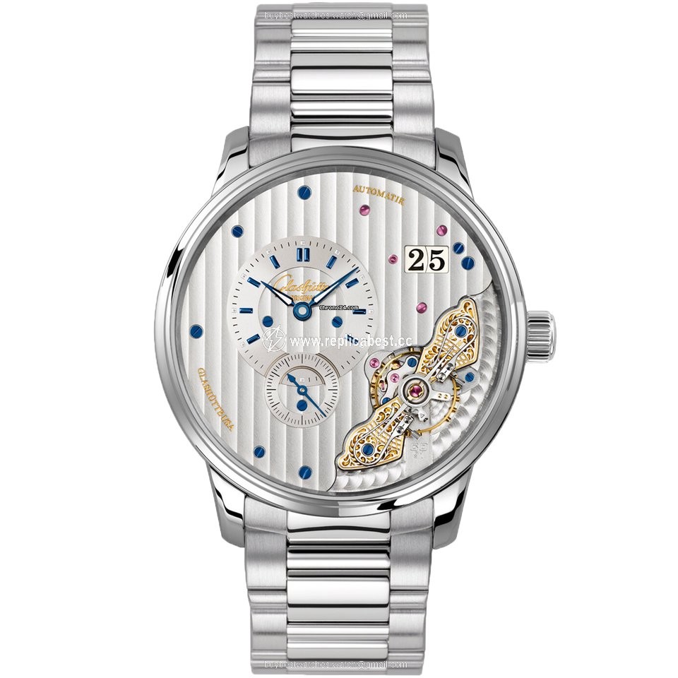 Glashutte Original PanoMaticInverse Mens watch Unisex Automatic Steel 1-91-02-02-02-70