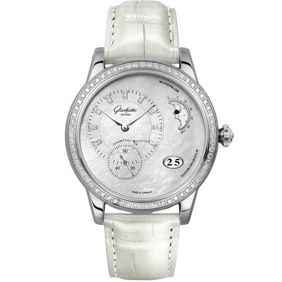 Glashutte Original PanoMatic Luna Womens watch Automatic Steel 1-90-12-01-12-01