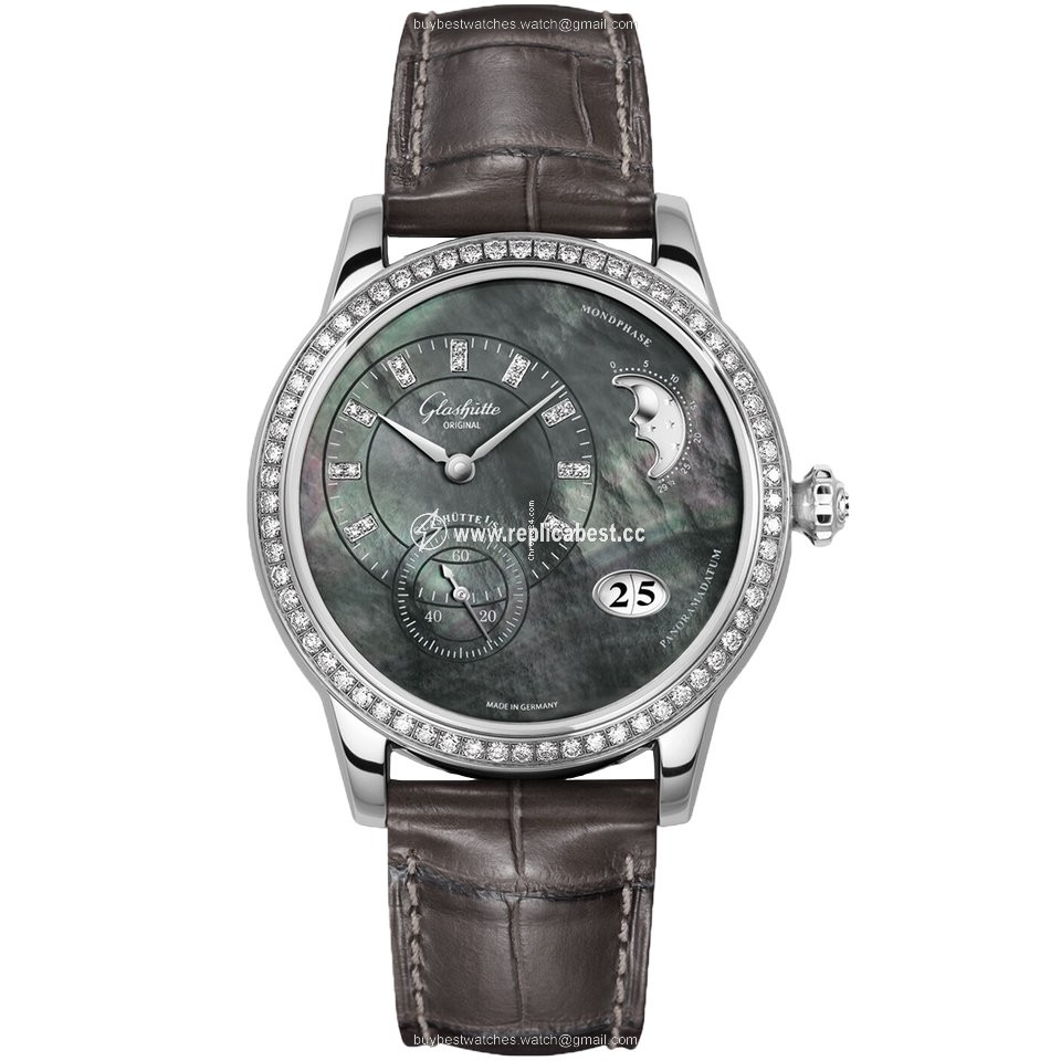 Glashutte Original PanoMatic Luna Womens watch Automatic Steel 1-90-12-02-12-02