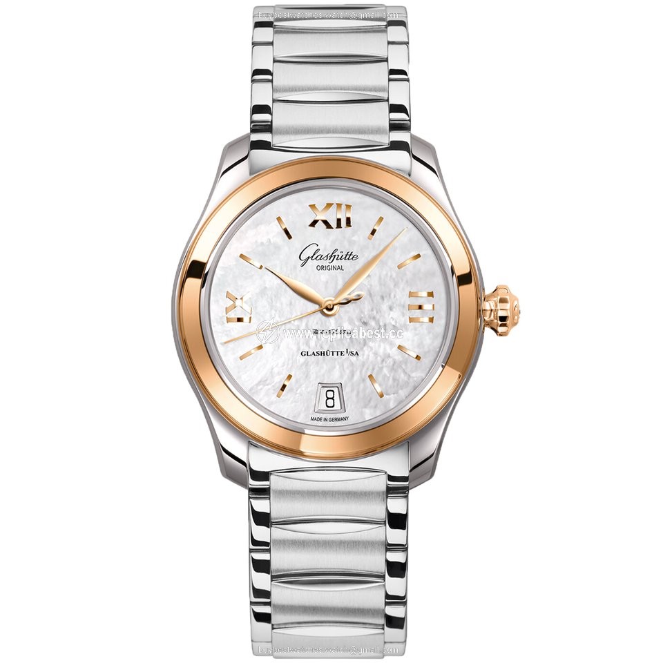 Glashutte Original Lady Serenade Womens watch Automatic Gold Steel 1-39-22-09-06-34