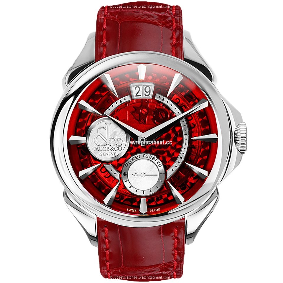 Jacob & Co. Mens watch Unisex Manual winding Steel PC400.10.NS.MR.A