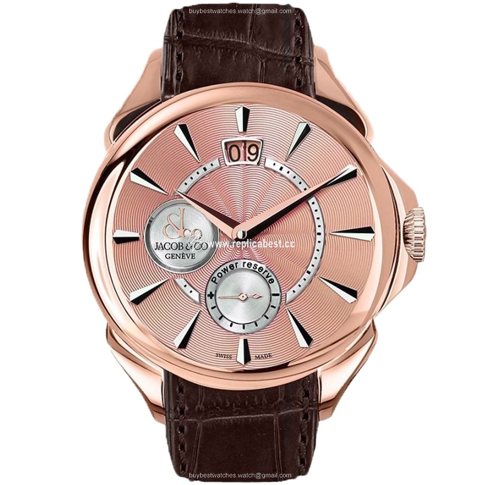 Jacob & Co. Mens watch Unisex Manual winding Rose gold PC400.40.NS.NB.A