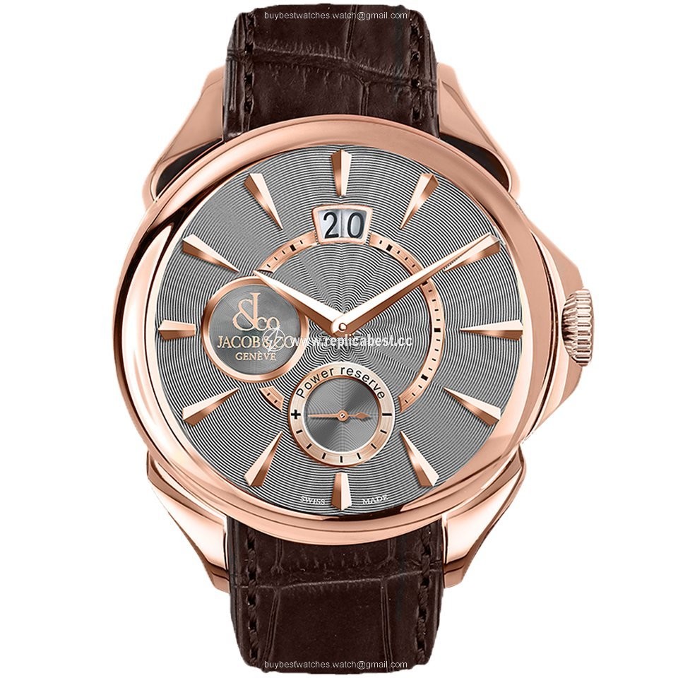 Jacob & Co. Mens watch Unisex Manual winding Rose gold PC400.40.NS.NA.A