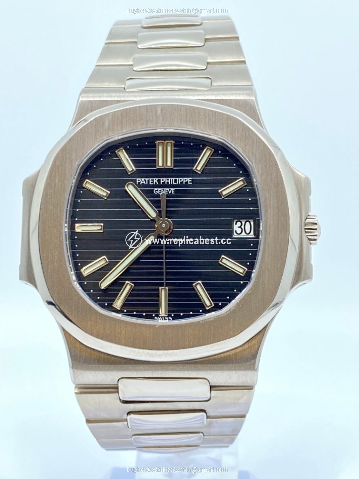 Patek Philippe Nautilus Mens watch Unisex Automatic White gold 3711 1G-001