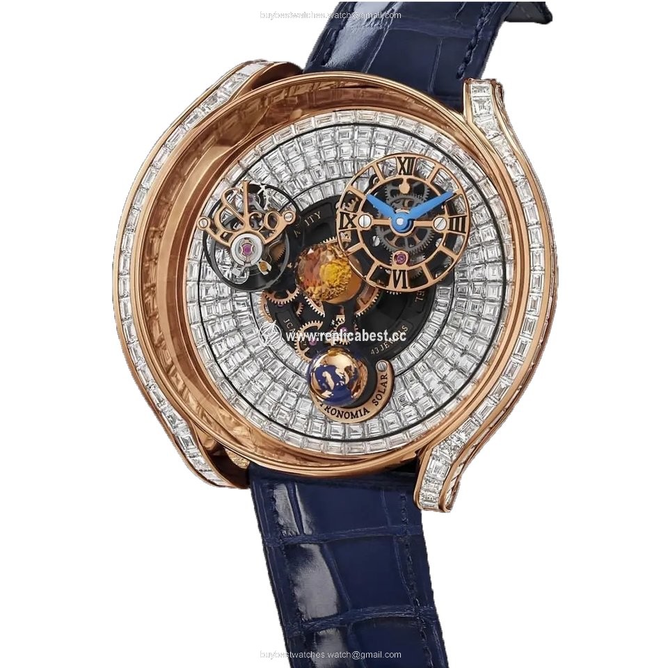 Jacob & Co. Astronomia Mens watch Unisex Manual winding Rose gold AS900.40.BD.BD.A