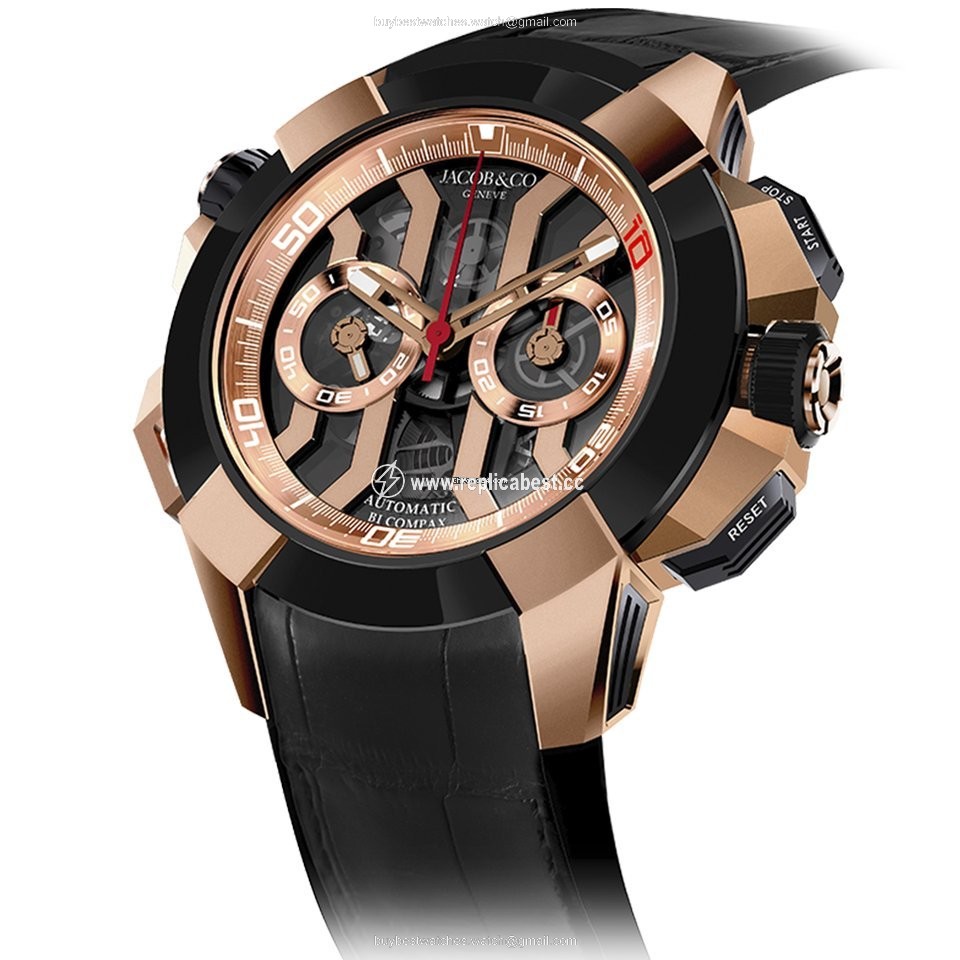 Jacob & Co. Mens watch Unisex Automatic Rose gold EC311.42.PD.BF.A
