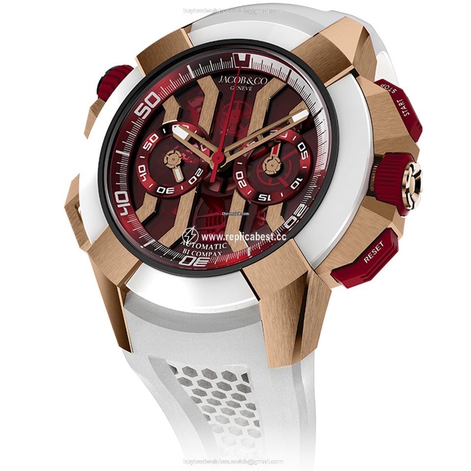 Jacob & Co. Mens watch Unisex Automatic Rose gold EC313.42.SA.RR.F